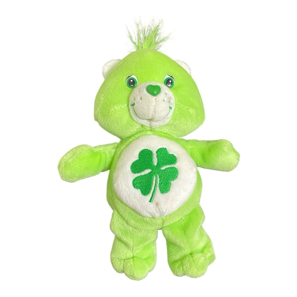 2002 8" CARE BEAR Good Luck Bear